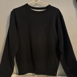 Champion Black Crewneck Sweater Classic Design